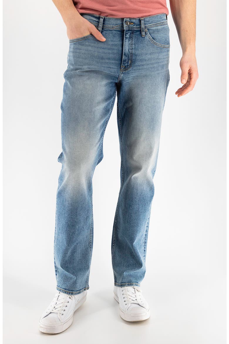Relaxed Straight Leg Jeans, Main, color, BAYBORO