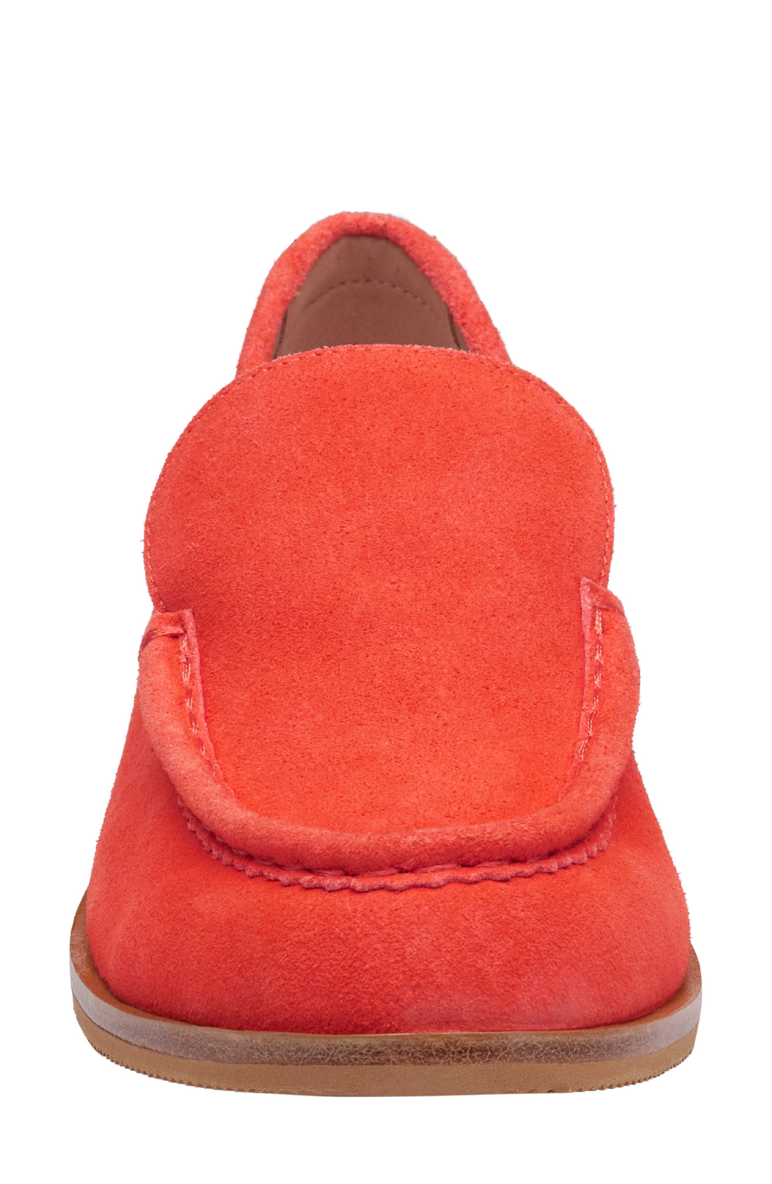 Johnston 
Murphy Gillian Suede Loafer, Alternate, color, Coral Suede