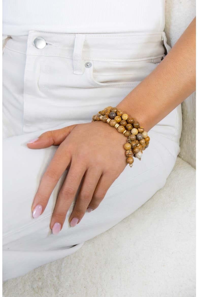 Mala Convertible Necklace, Alternate, color, PICTURE JASPER