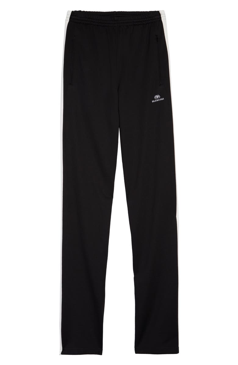Balenciaga Side Stripe Track Pants, Alternate, color,