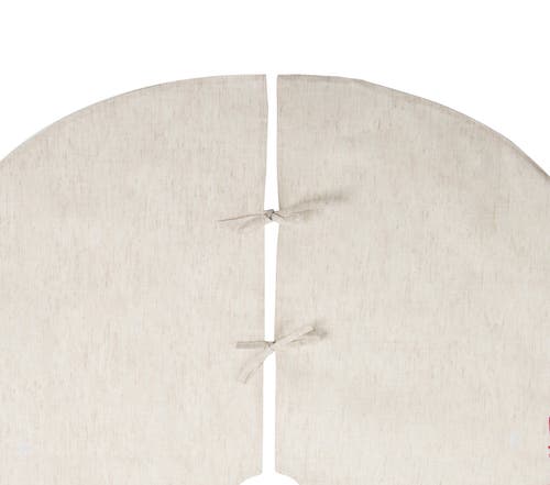 C & F Home C&f Home Merry Christmas Tree Skirt In Neutral