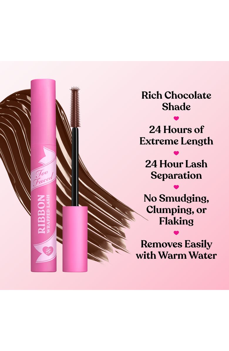 Too Faced Ribbon Wrapped Lash Mascara, Alternate, color, Black