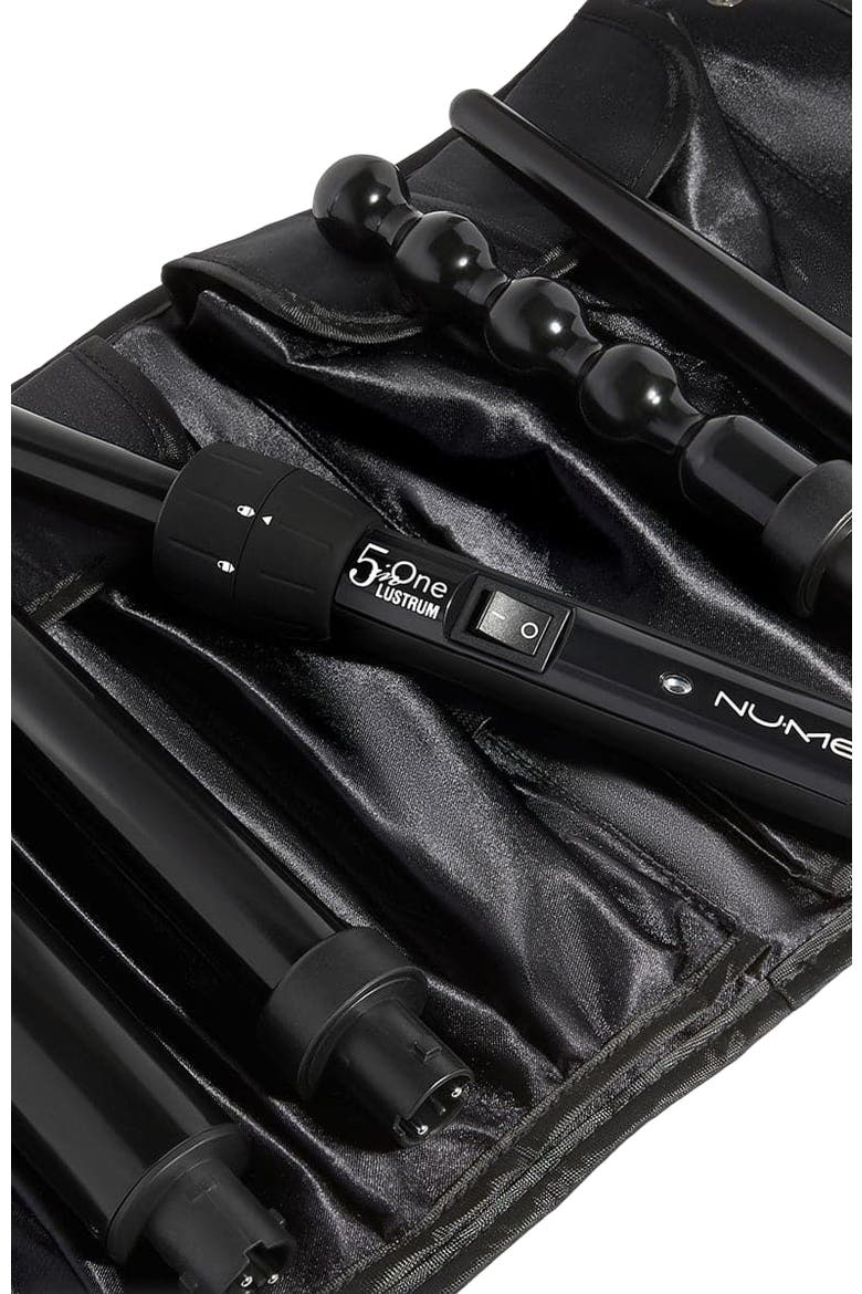 Lustrum 5-in-1 Curling Wand Set | Interchangeable Barrel Styling Kit, Alternate, color, no color