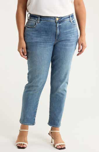 Reese Fab Ab Ankle Slim Straight Leg Jeans