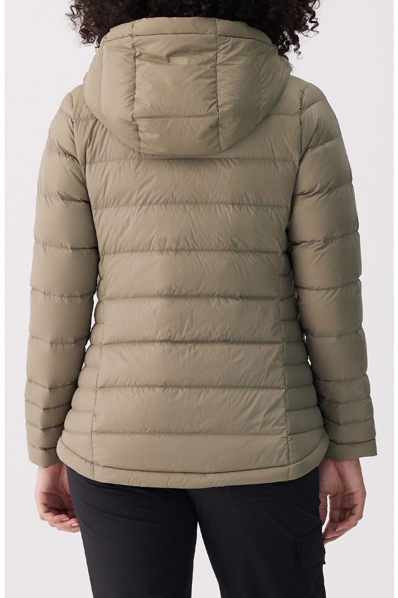Emy Packable Hooded Puffer Jacket, Alternate, color, HAZEL