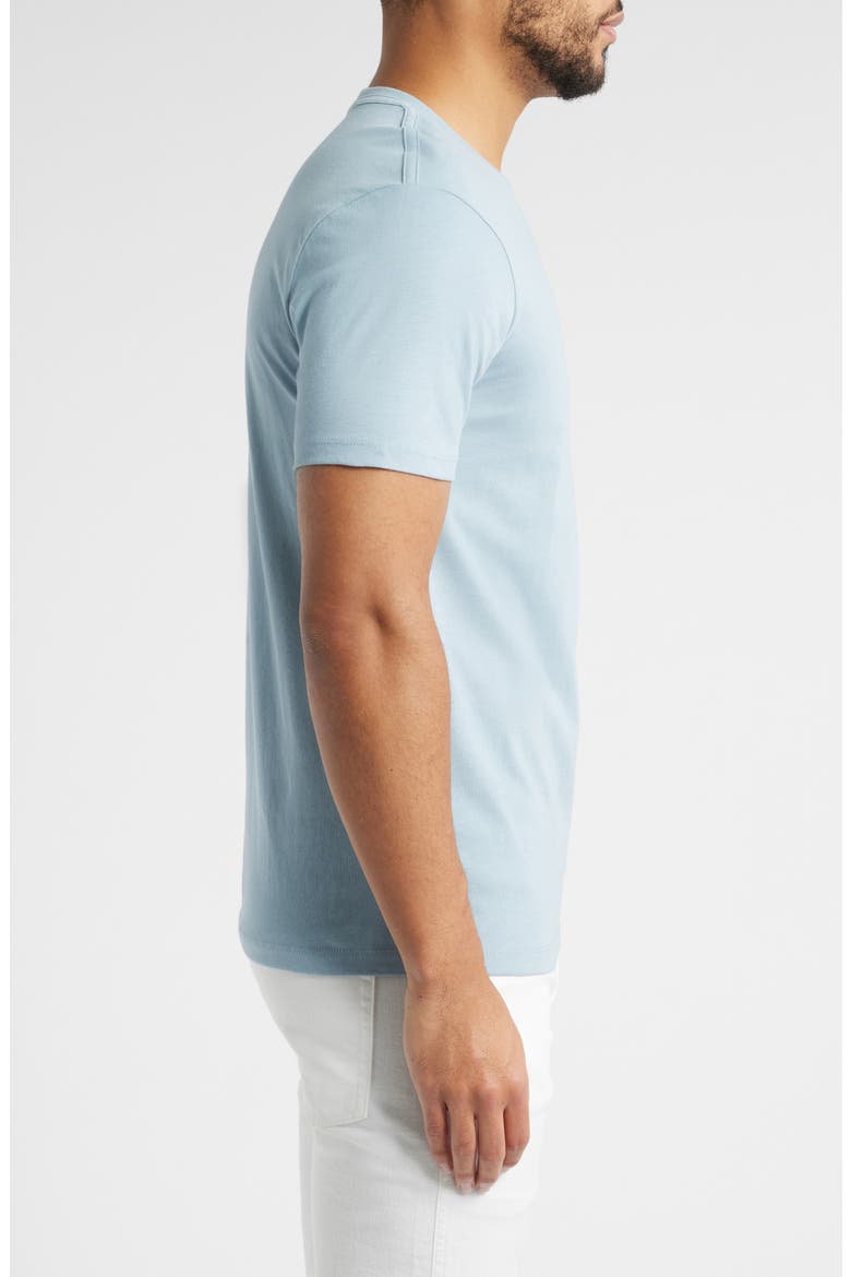Brace Cotton T-Shirt, Alternate, color, STATIC BLUE