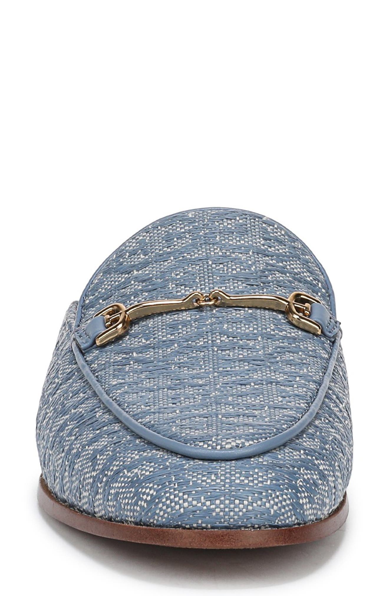 Linnie Mule, Alternate, color, AZURE BLUE