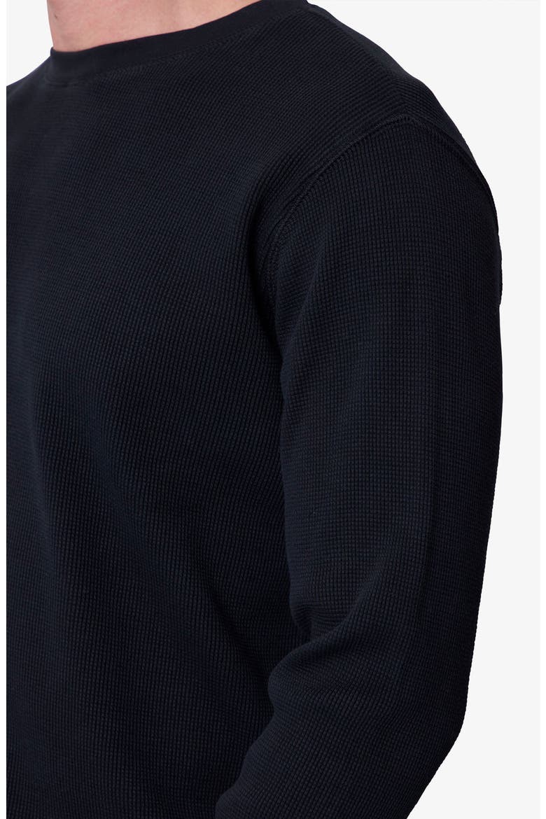 Basic Thermal Long Sleeve T-Shirt, Alternate, color, BLACK