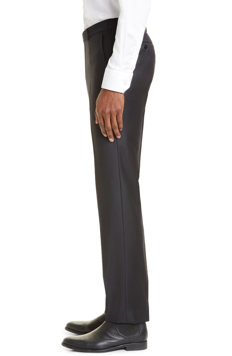 ZEGNA Slim Fit Wool Pants, Alternate, color, 