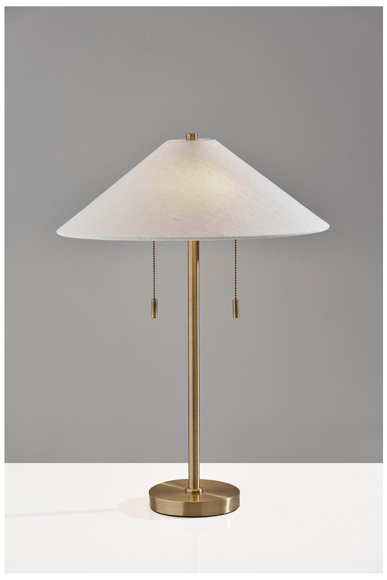 Claremont Table Lamp, Alternate, color, ANTIQUE BRASS