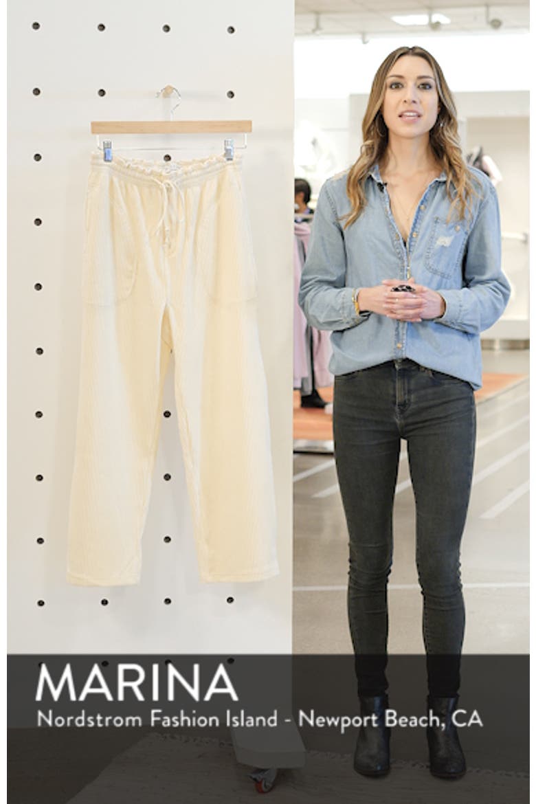 Texture & Thread Velour Corduroy Pants video