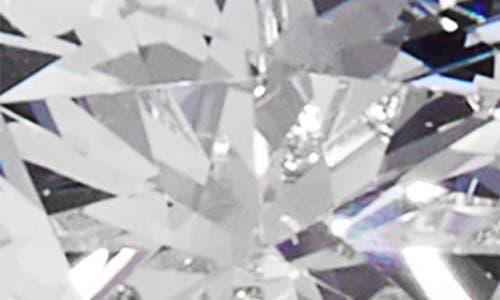 Nadri Luxor Kite Cubic Zirconia Drop Earrings In Rhodium