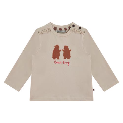 Babyface Bear Hug Long Sleeve T-shirt In Gold