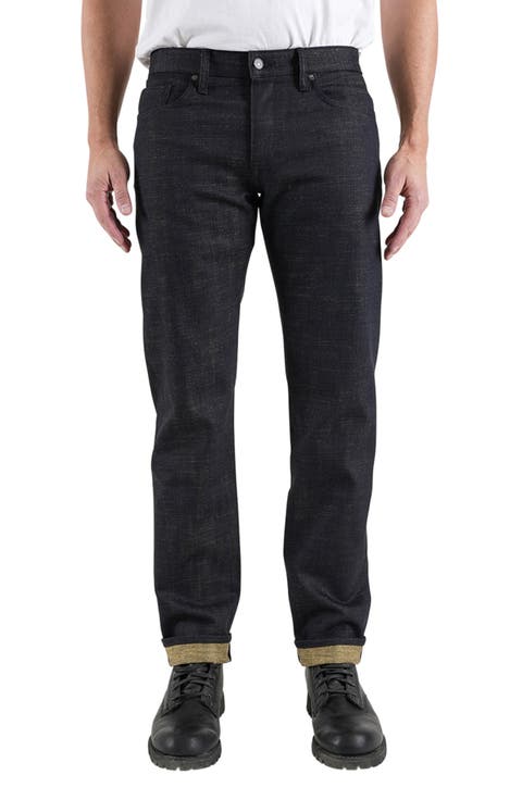 The Hammer Straight Leg 13-Ounce Stretch Selvedge Jeans (Green Tea Raw)