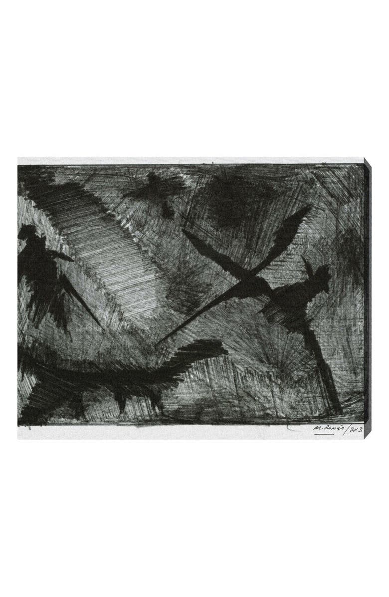 Oliver Gal Shadows Canvas Wall Art, Main, color,