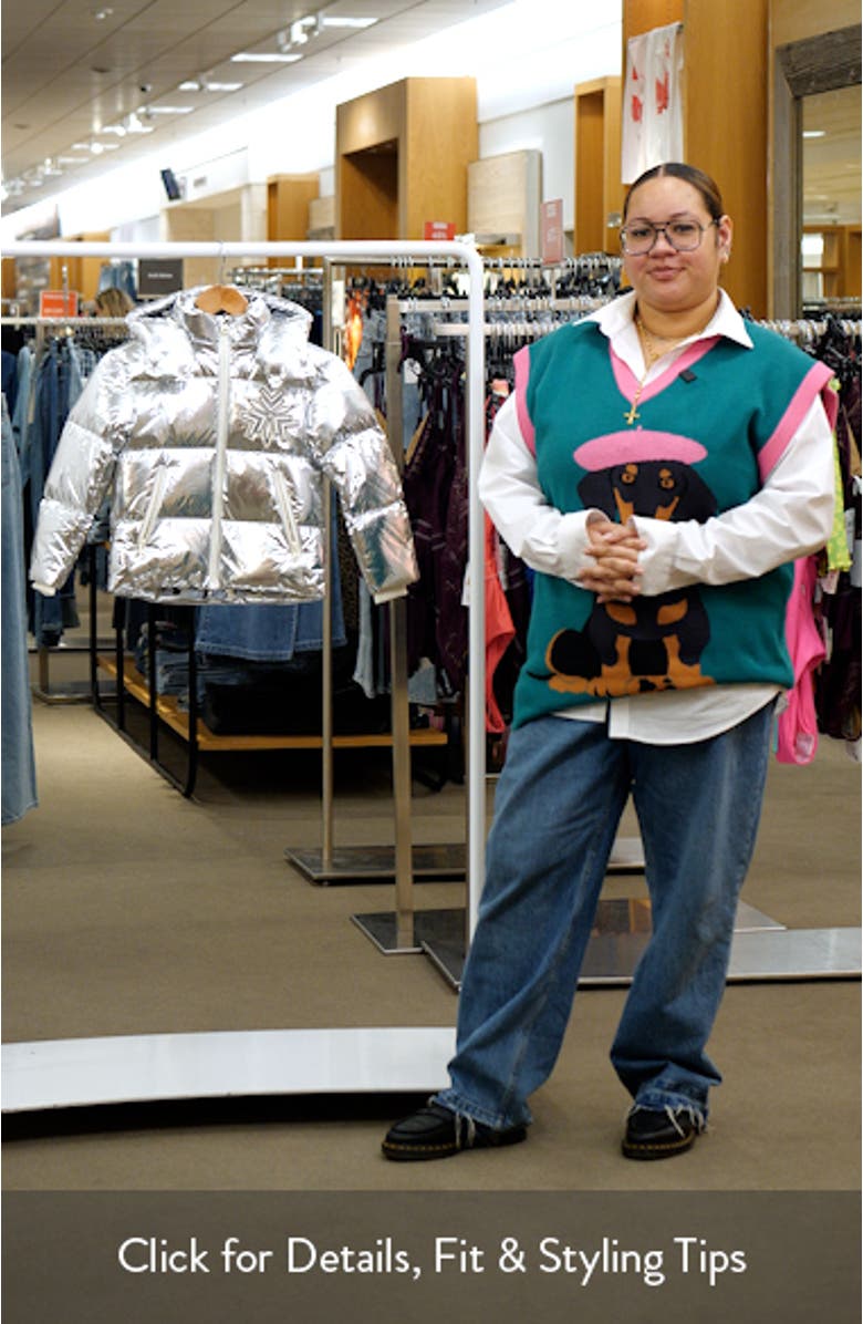 Kids' Jesse Water Repellent 750 Fill Power Down Puffer Coat, sales video thumbnail