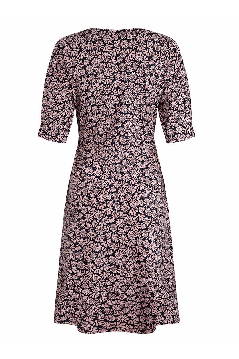 Cassandra Jersey Swing Dress, Alternate, color, Tea Rose