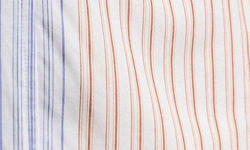 Derek Lam 10 Crosby Elyse Stripe Sleeveless Mini Shirtdress
