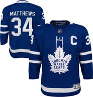 Outerstuff Youth Auston Matthews Blue Toronto Maple Leafs Home Premier Player Jersey