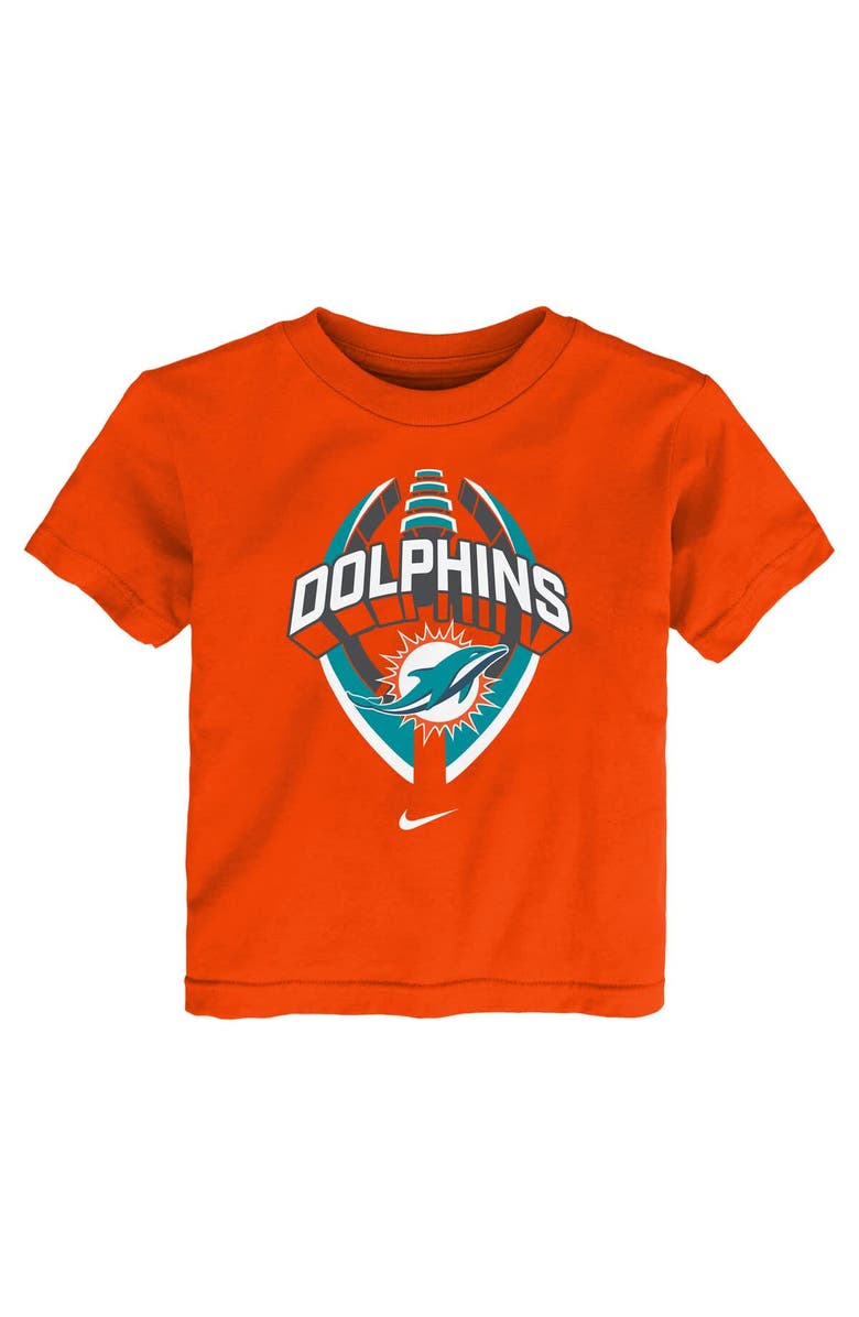 Nike Toddler Nike Orange Miami Dolphins Icon Legend T-Shirt, Alternate, color, Orange