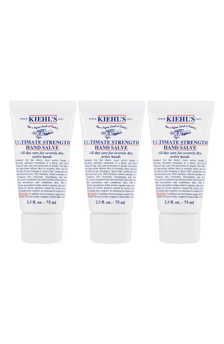 Kiehl's Since 1851 Ultimate Strength Hand Salve Trio, Main, color, 