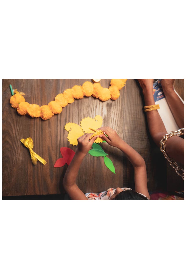 DIY Diwali Garland Toran Kit, Alternate, color, MULTICOLOR