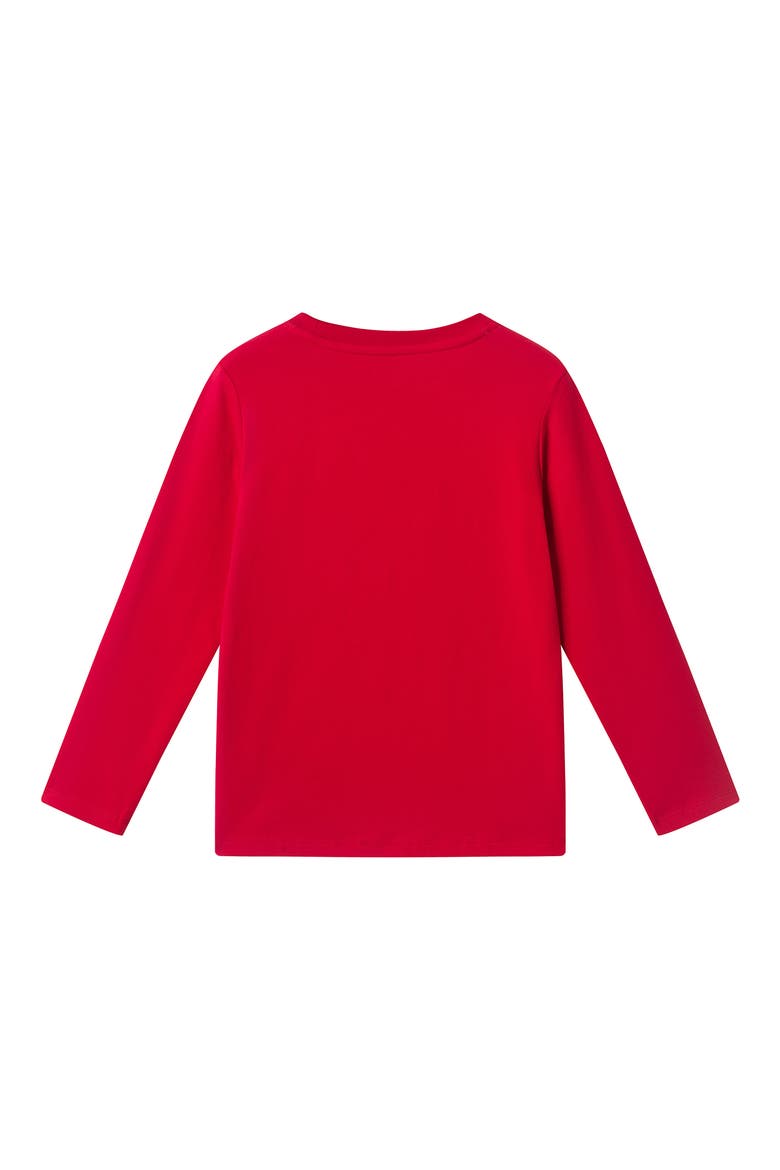 Kids' Present Inspector Graphic Long Sleeve T-Shirt, Alternate, color, RED TOYS