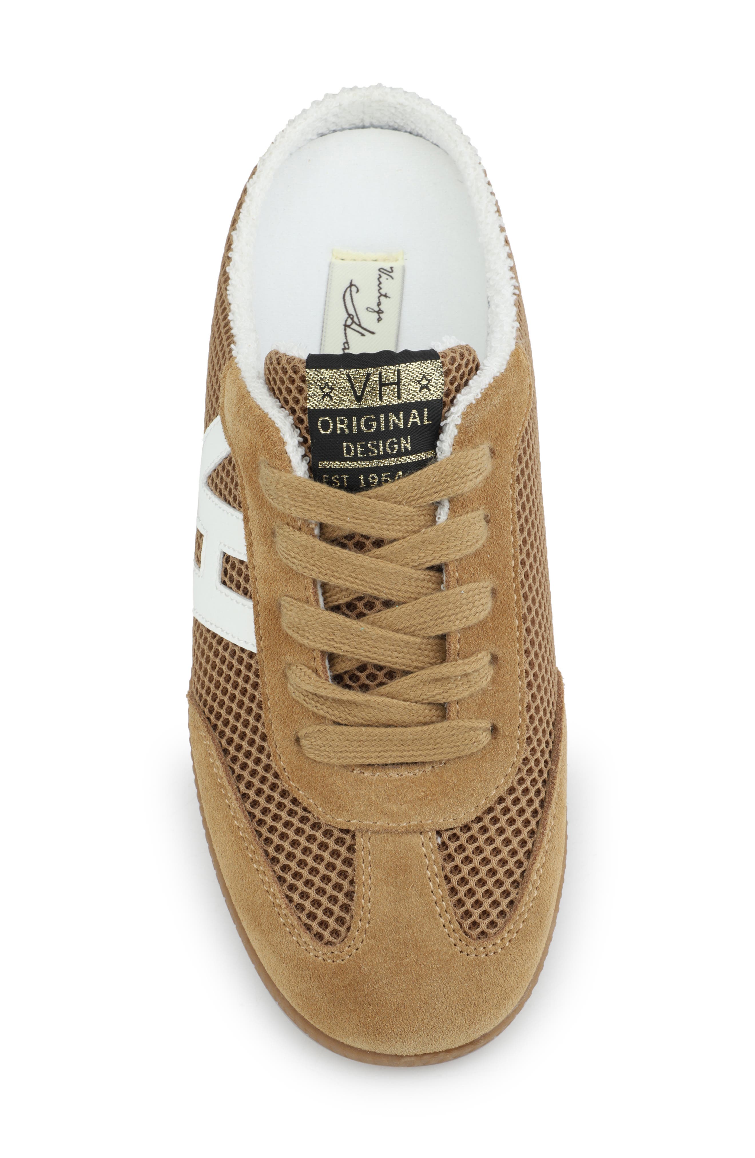 Vintage Havana Bailey Mule Sneaker, Alternate, color, Camel Mesh
