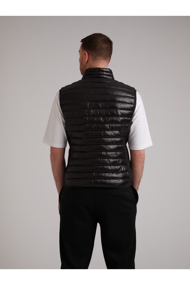 Sport L1Te Funnel Neck Gilet, Alternate, color, BLACK