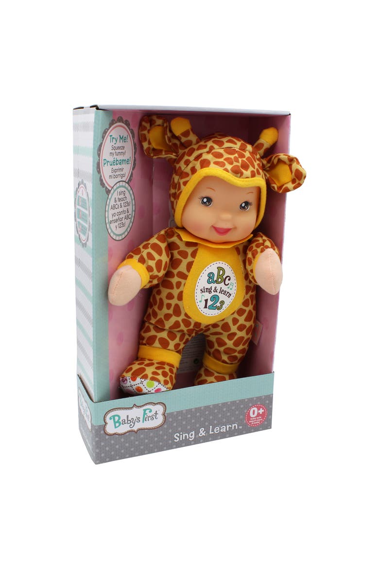 Sing & Learn Giraffe Bilingual, Alternate, color, Multicolored