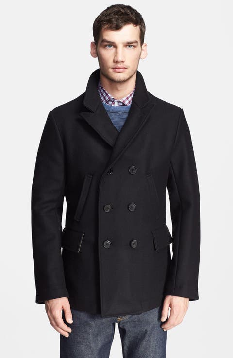 Bond Wool Blend Peacoat