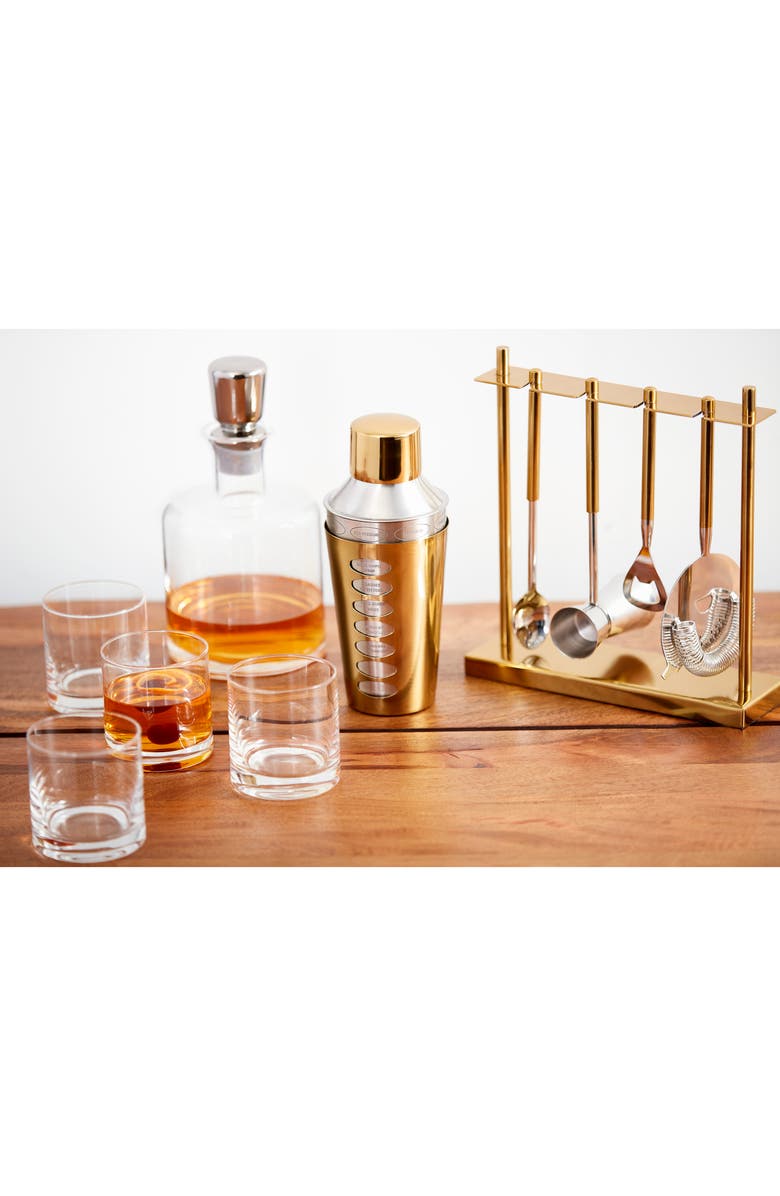 NORDSTROM AT HOME Acacia Wood Cheese Board & Cheese Knives, Alternate, color,