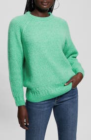 GUESS Margo Mixed Stitch Sweater