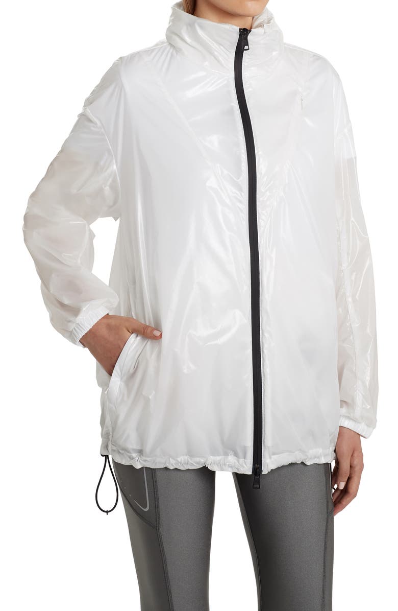 Moncler Melucta Back Logo Packable Hooded Jacket, Alternate, color, 