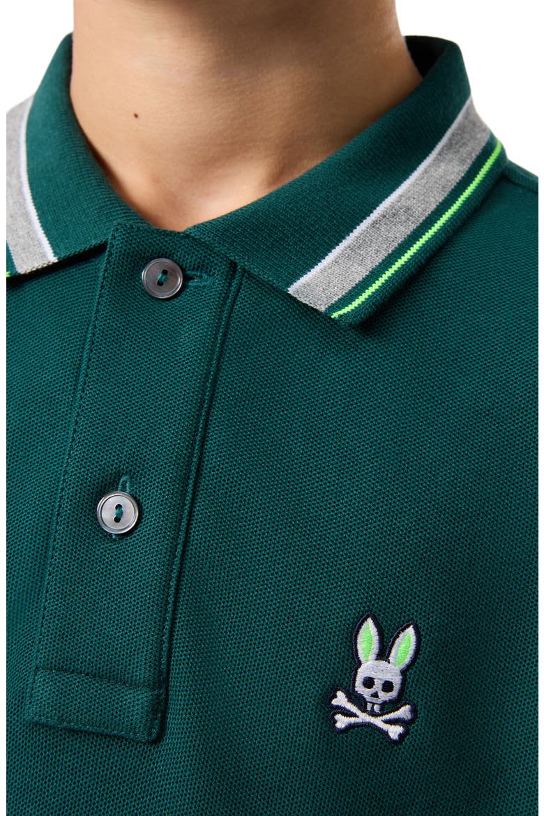 Kids' Rockport Pique Polo, Alternate, color, SEA MOSS