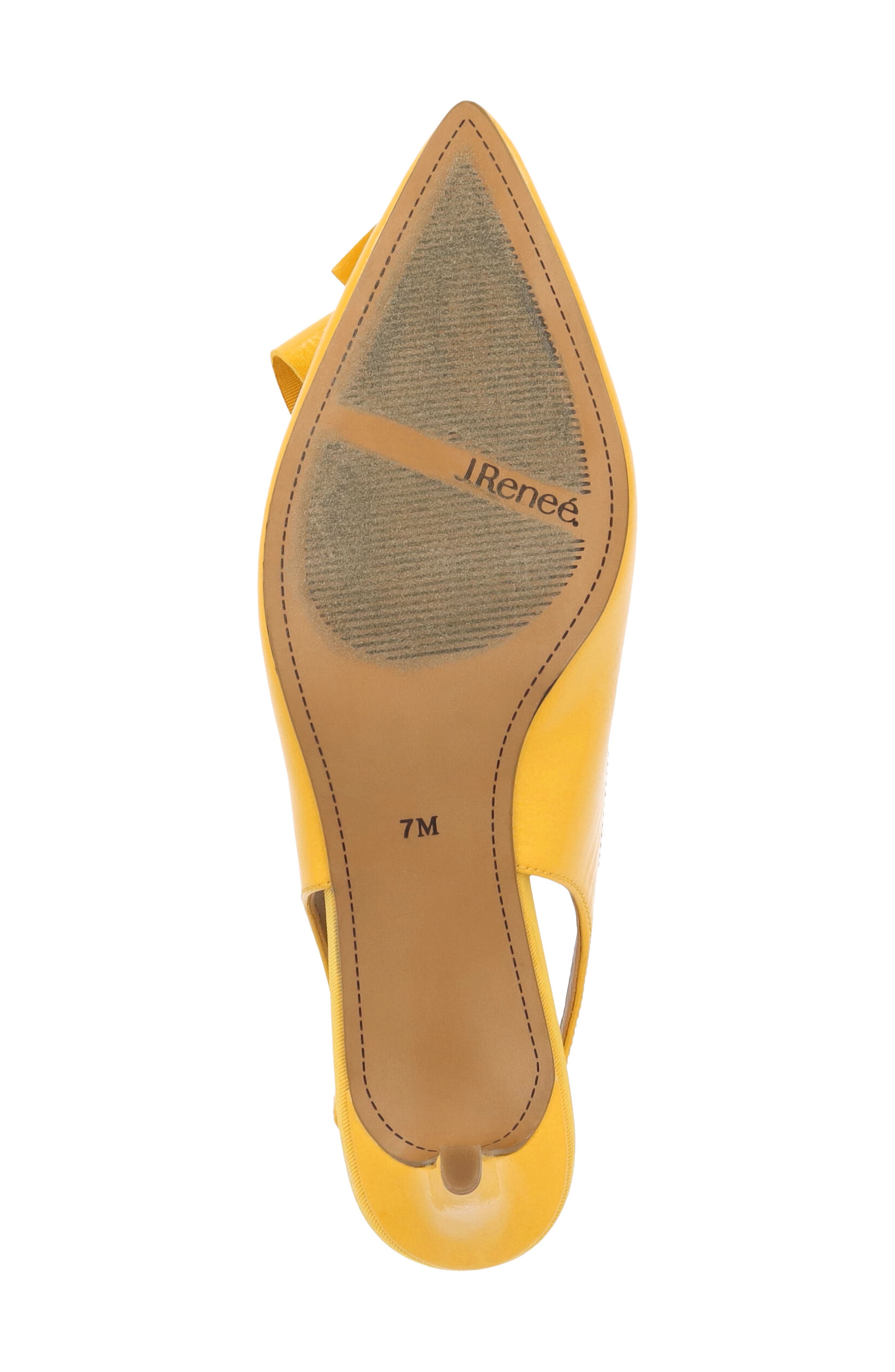 Delara Pointed Toe Slingback Pump, Alternate, color, MARIGOLD