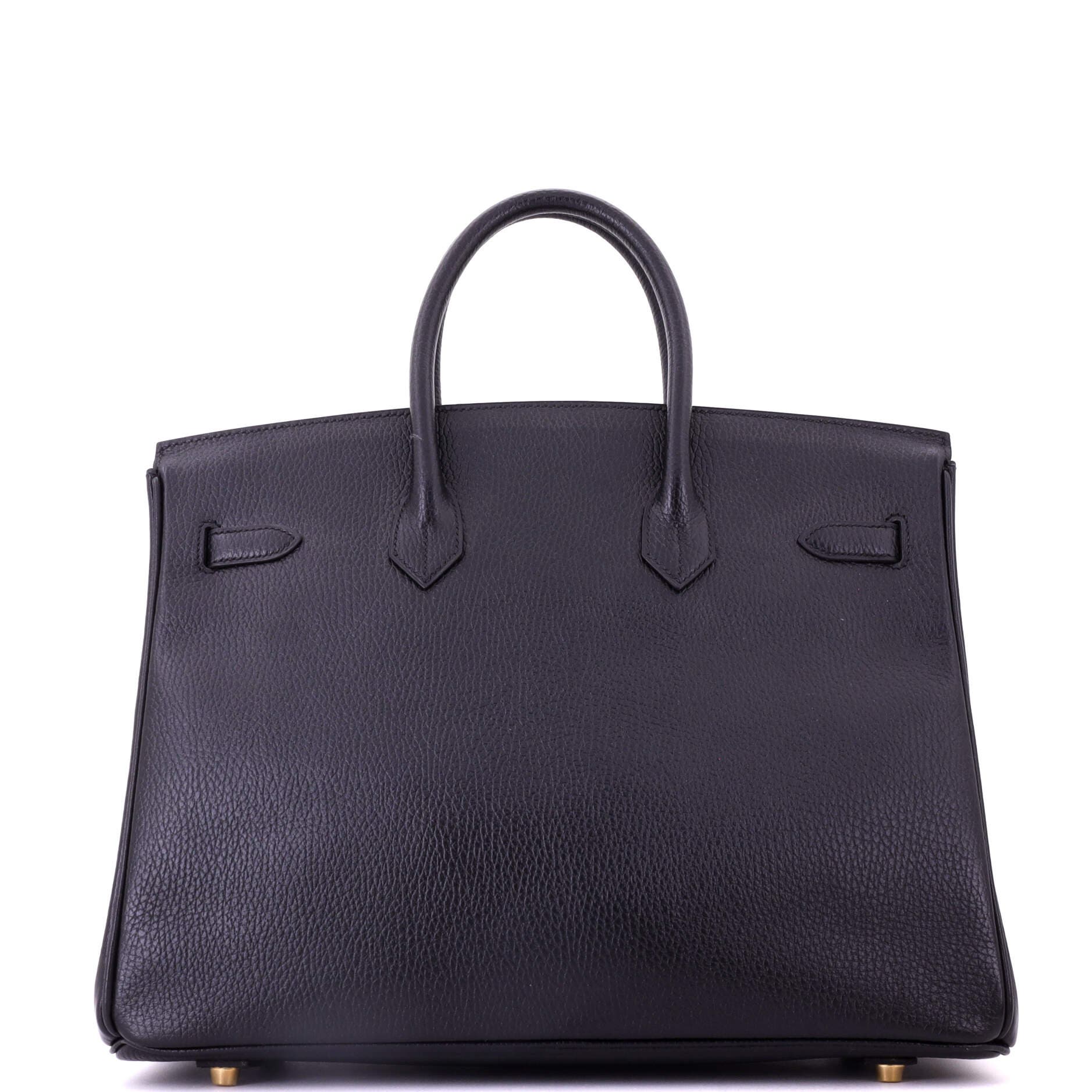 Pre-Owned Hermes Birkin Handbag Black Ardennes with Gold Hardware 35, Alternate, color, Noir