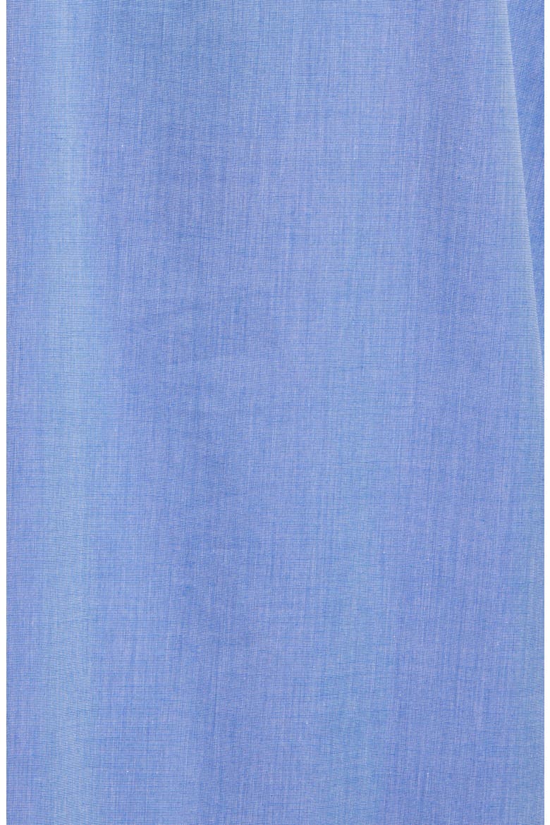 Cotton Blend Nightshirt, Alternate, color, BLUE