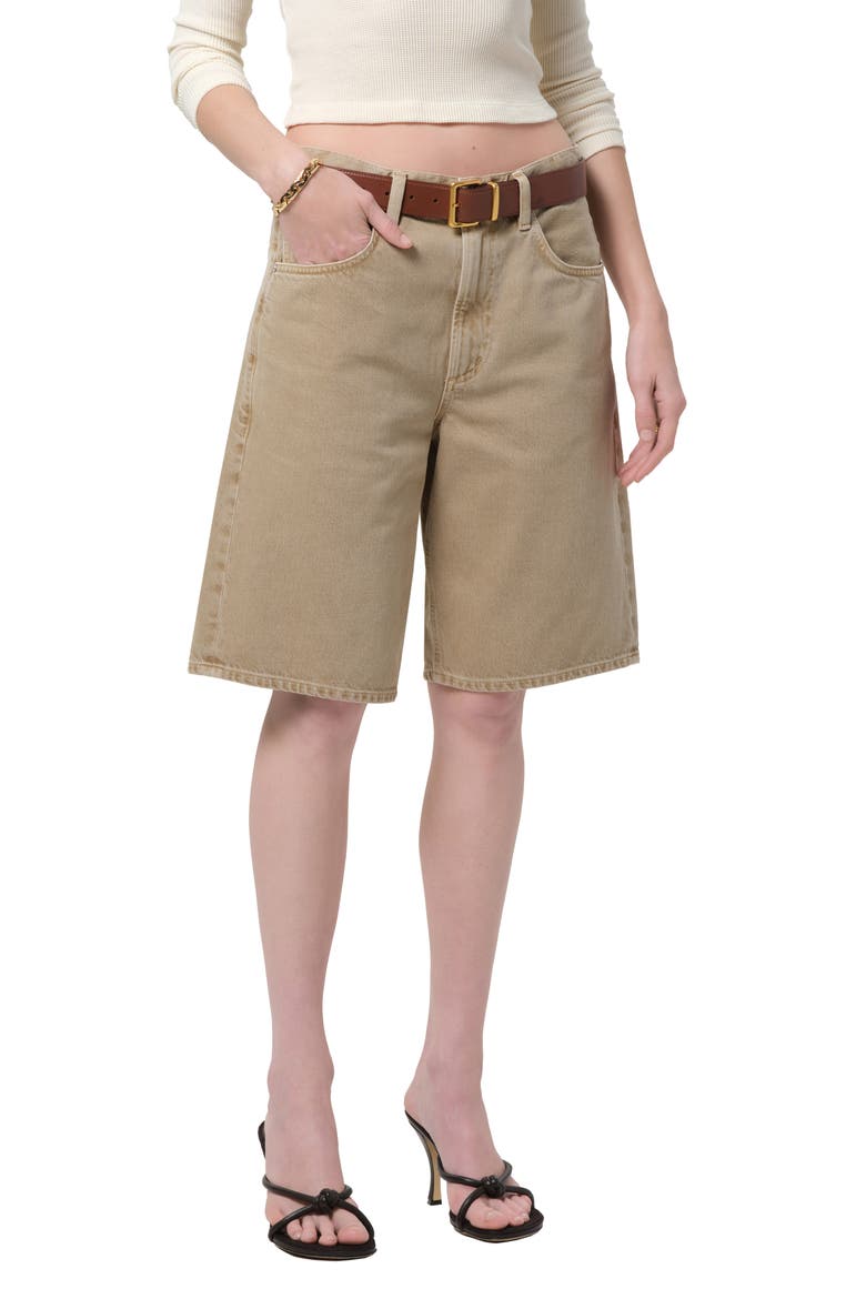 Court Denim Shorts, Alternate, color, CATALINA LIGHT BEIGE