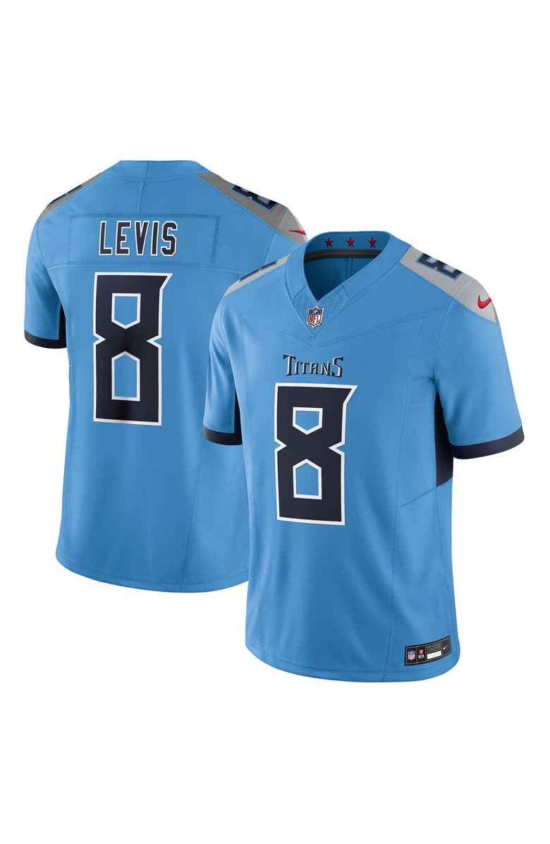 Nike Men's Nike Will Levis Light Blue Tennessee Titans Alternate  Vapor F.U.S.E. Limited Jersey, Main, color, Light Blue
