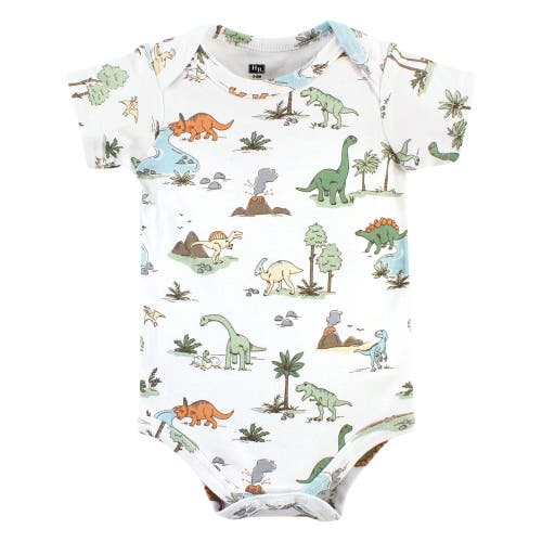 Hudson Baby Soft Cotton Bodysuit Triple Pack