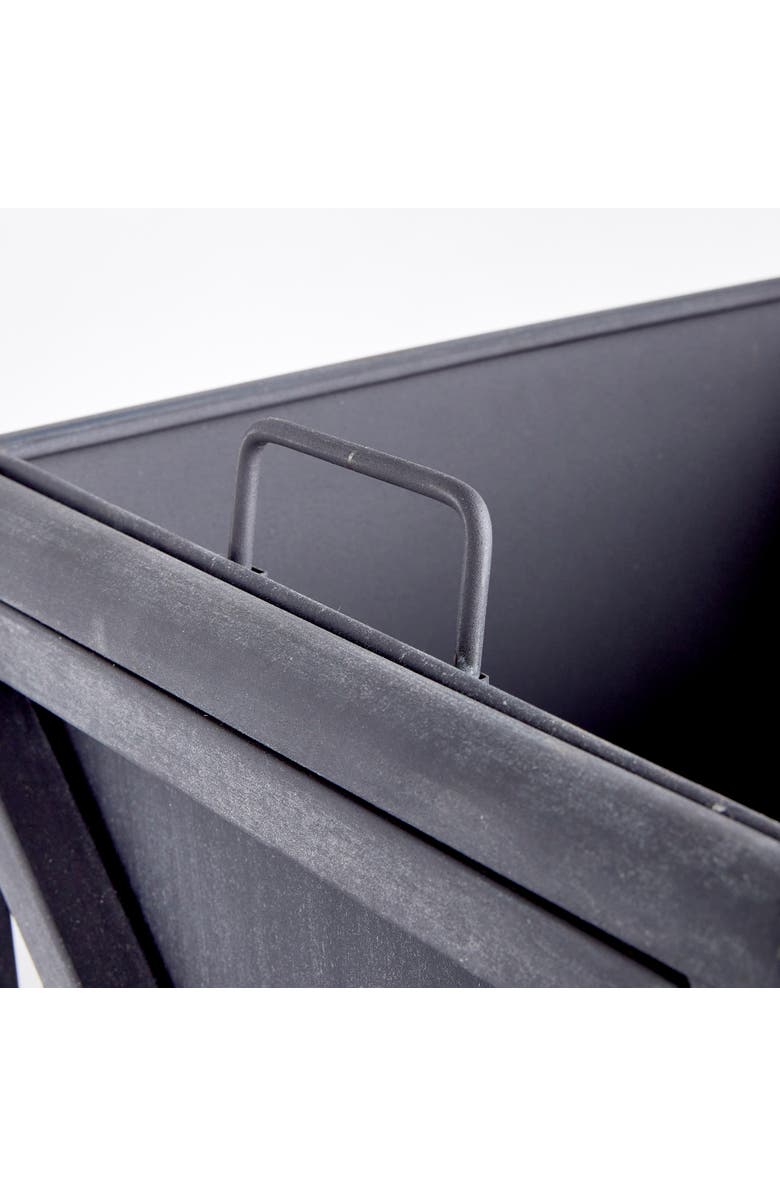 Napa Home & Garden Terrazza Outdoor Planter, Alternate, color, Black