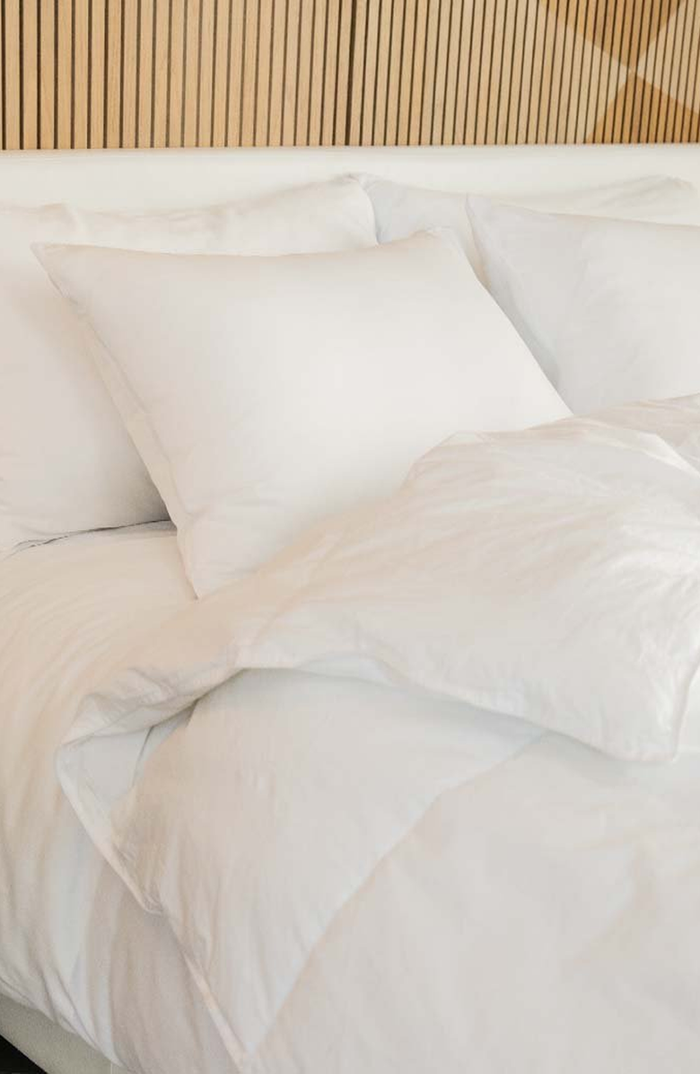 FluffCo | Hotel Comfort Down Blended Comforter, Alternate, color, White