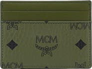 MCM Aren Card Case in Visetos