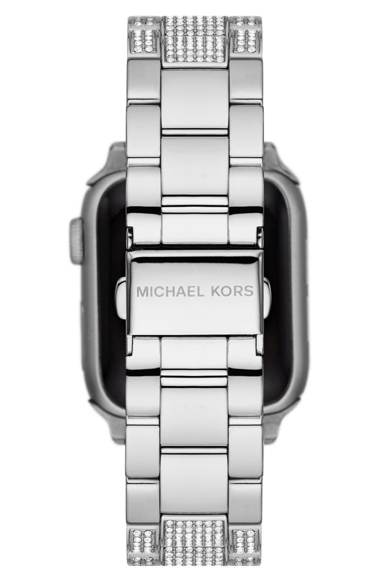 Michael Kors Pavé Apple Watch<sup>®</sup> Bracelet Watchband, Alternate, color,