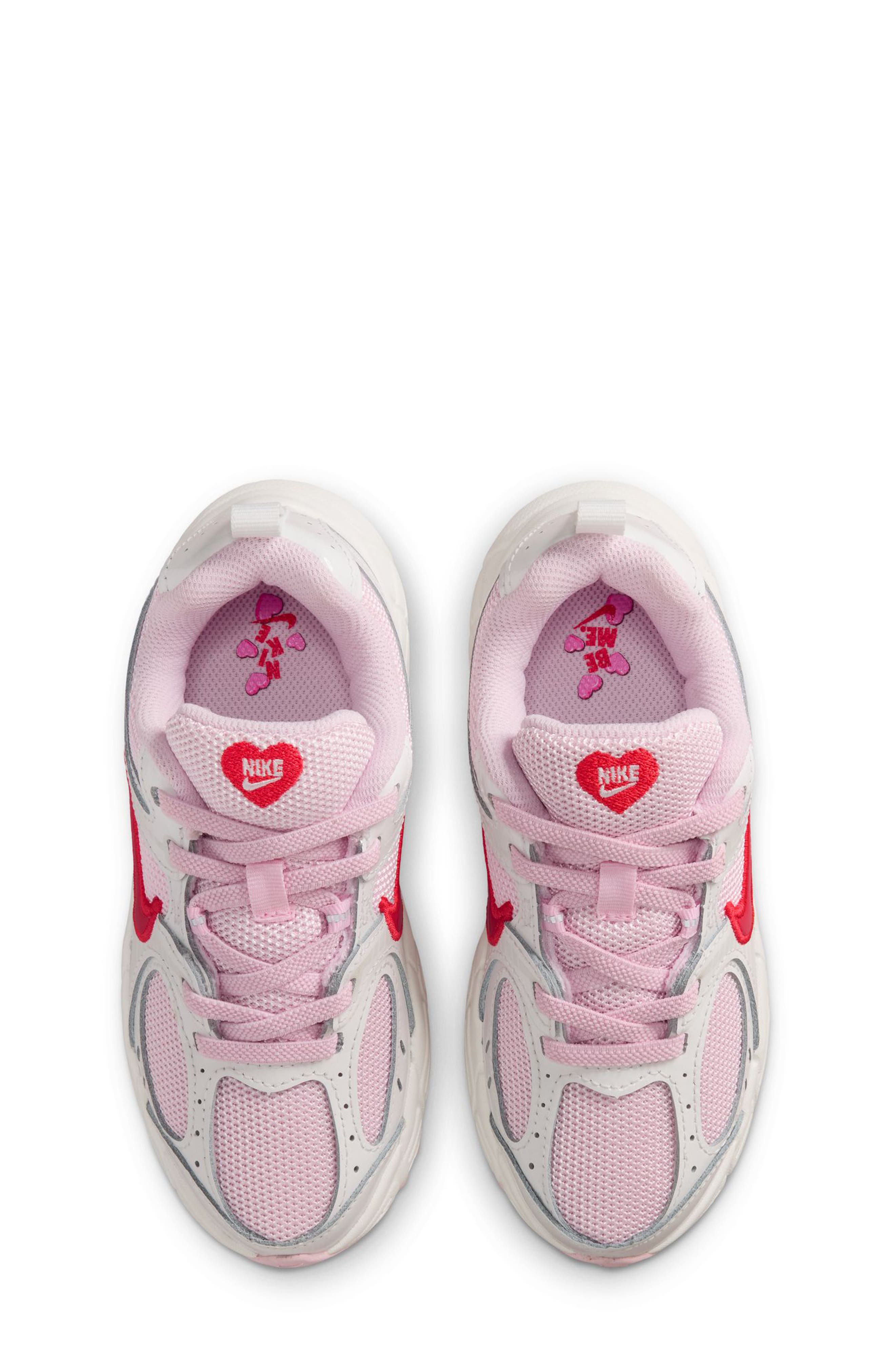 Nike Kids' V5 RNR Sneaker, Alternate, color, White/ Light Crimson/ Pink