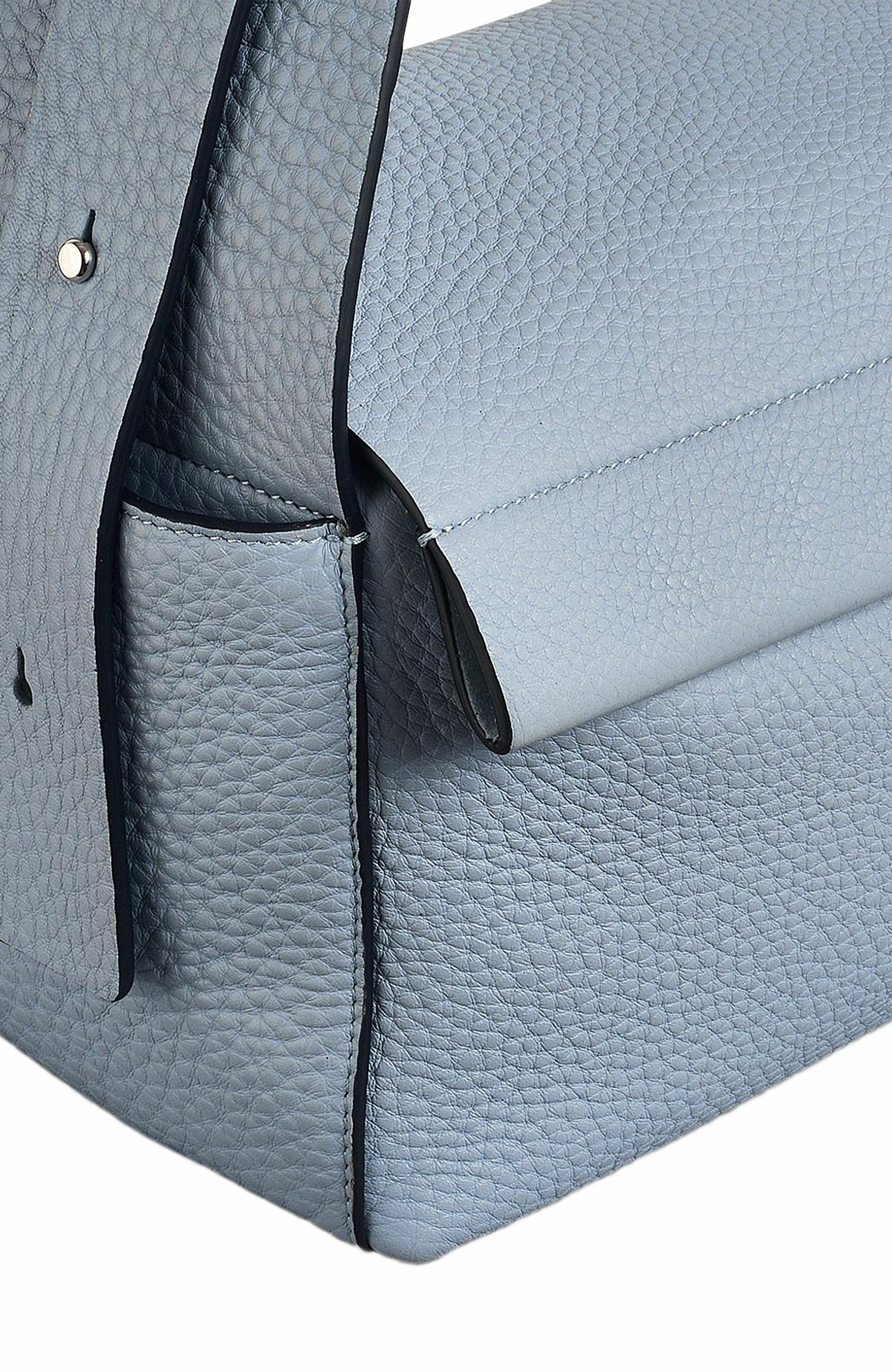 Radley De Beauvoir Medium Ziptop Shoulder Bag, Alternate, color, Smoke Blue