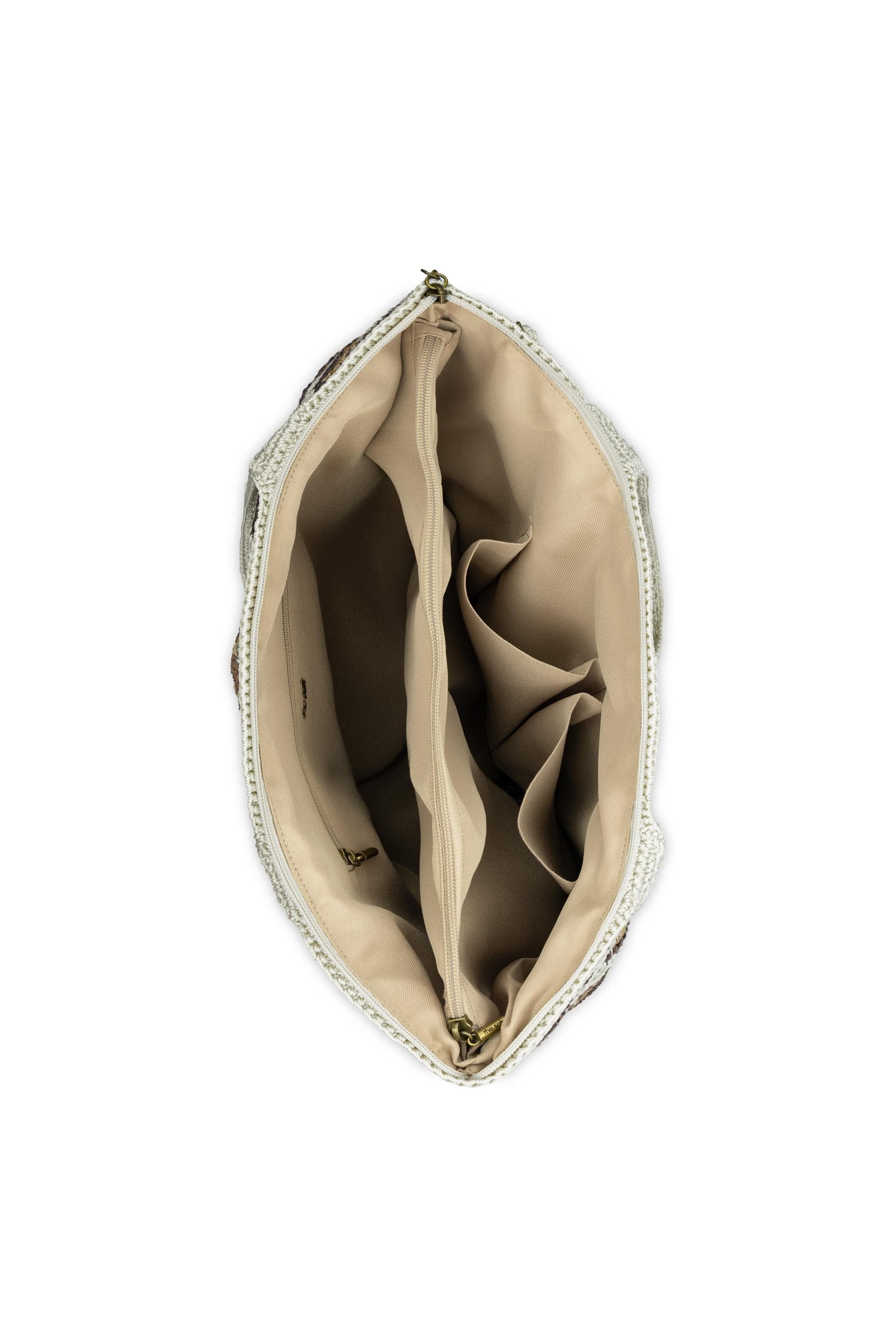 Crafted Classic Large Carryall, Alternate, color, Natural Mermaid