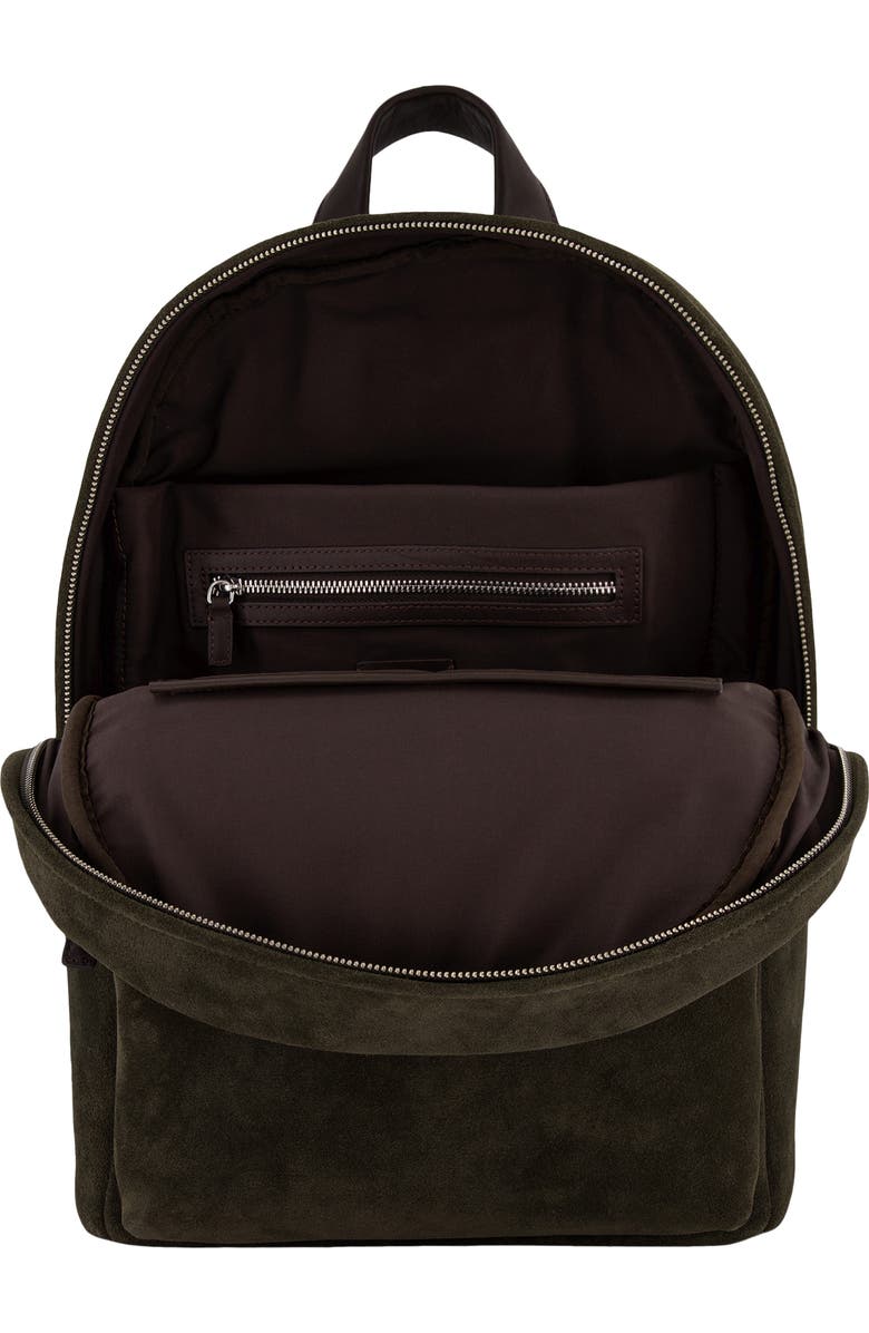 Vince Cavalor Leather Backpack, Alternate, color, Driver Green