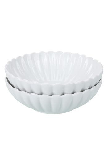 Bia Cordon Bleu Set Of 2 Petal Serving Bowls